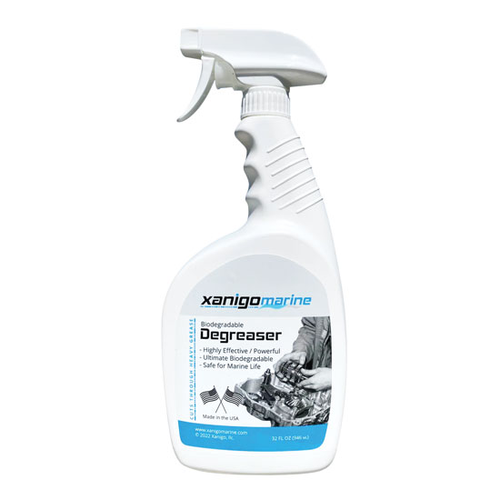 XANIGO MARINE BIODEGRADABLE DEGREASER SPRAY 32 OZ