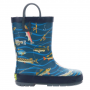 WESTERN CHIEF&REG GONE FISH'N NAVY RAIN BOOTS KID'S SIZE 12