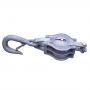BLOCK ROPE GALVANIZED 6" DOUBLE BRZ BUSHED (COO-724-7135)