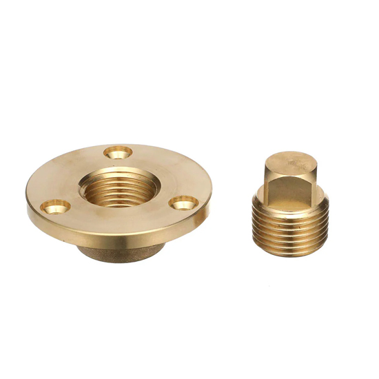 PERKO DRAIN PLUG GARBOARD BRASS 1/2" PIPE PLUG