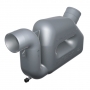 VETUS WATERLOCK LP50 4.3 LITRE 3" FIXED PORTS