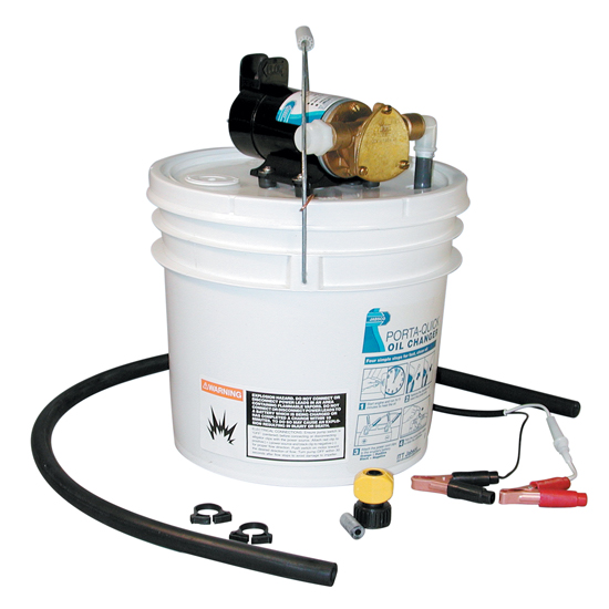 JABSCO OIL CHANGER PUMP KIT "PORTA QUICK" 12V REVERSIBLE