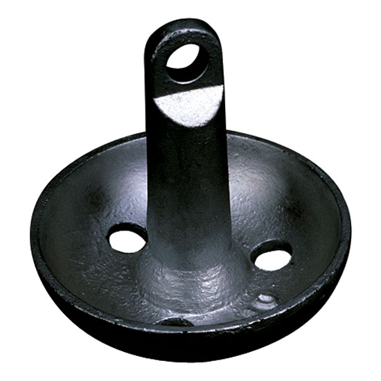 SEA DOG ANCHOR MUSHROOM BLACK VINYL COATED 10 POUND