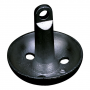 SEA DOG ANCHOR MUSHROOM BLACK VINYL COATED 15 POUND
