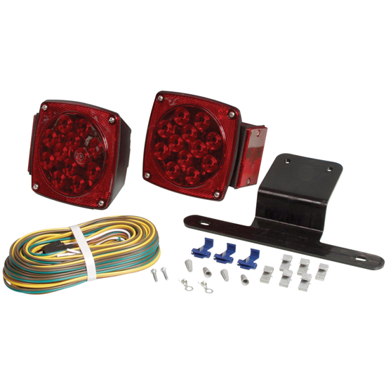 LIGHT TRAILER KIT LED SEALED LIGHT STUD MOUNT