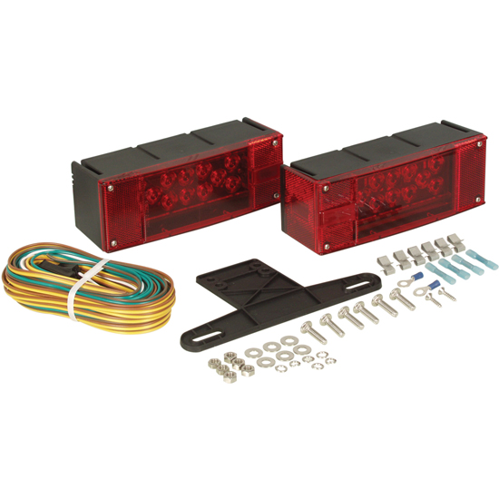 LIGHT TRAILER KIT LED WTRPROOF LOWPROF OVER 80"