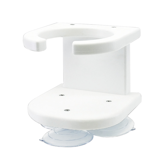TACO MARINE DRINK HOLDER POLY WHITE 1 DRINK
