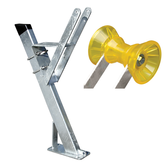 ADJUST BOW STAND/WINCH STAND 3" WIDE TONGUE 30" HIGH