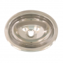 SCANDVIK SINK OVAL POLISHED 316 STAINLESS STEEL  10" X 13"