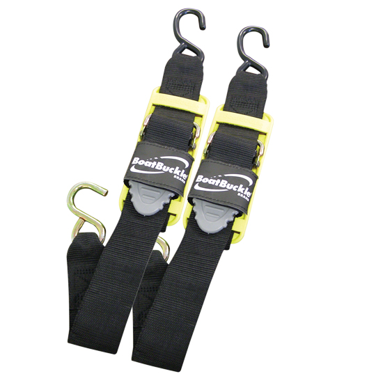 IMMI BOATBUCKLE PRO SERIES KWIK-LOK TRANSOM TIE-DOWN 2" X 2' (2-PACK)
