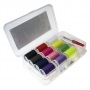 100 PIECE SEWING KIT W/ PLASTIC STORAGE BOX