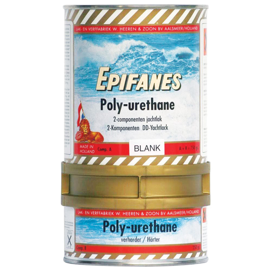 EPIFANES POLY-URETHANE CLEAR WOOD GLOSS 2-PART UV FILTER 750 ML