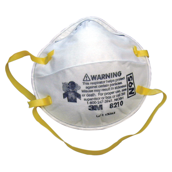 DUST MASK N95 PARTICULATE SOLD BY BOX OF 20 ONLY (8/BOX)