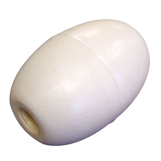 NET TOGGLE OVAL FLOAT WHITE 6.2"X8.2" (50/CASE)