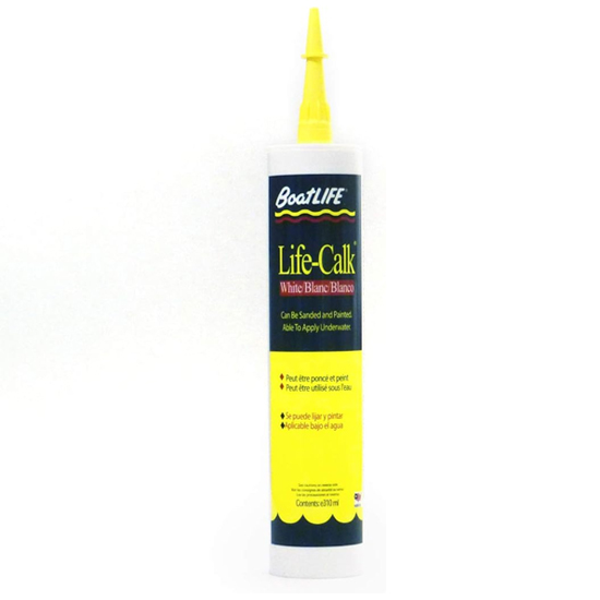 BOATLIFE LIFE-CALK SEALANT WHITE 10.6 OZ CARTRIDGE