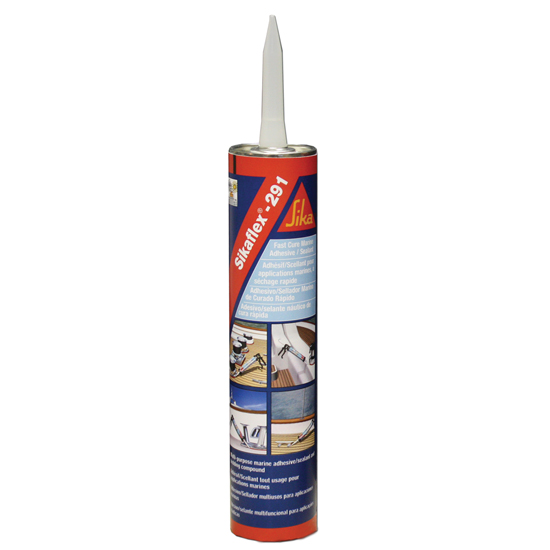 CAULKING SIKAFLEX 291 ADHESIVE/SEALANT FAST CURE WHITE 10.3OZ