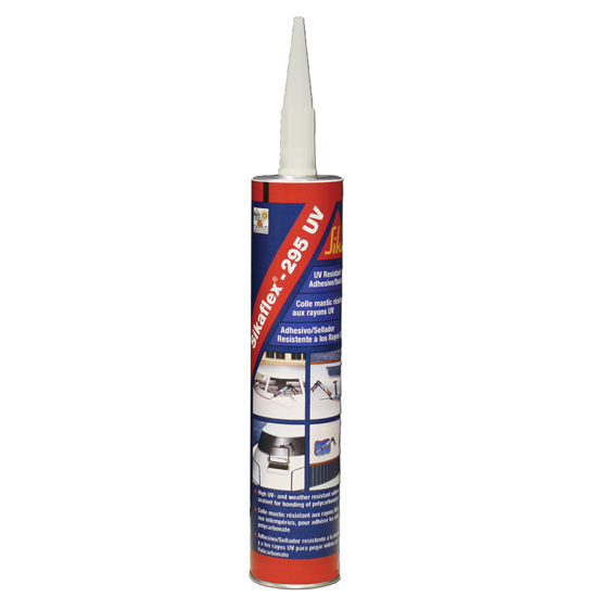 SIKAFLEX CAULKING 295 WINDOW HATCH U/V WHITE 10.3 OZ
