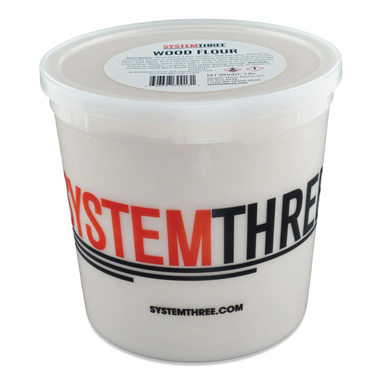 SYSTEM THREE WOOD FLOUR FILLER 5 QT
