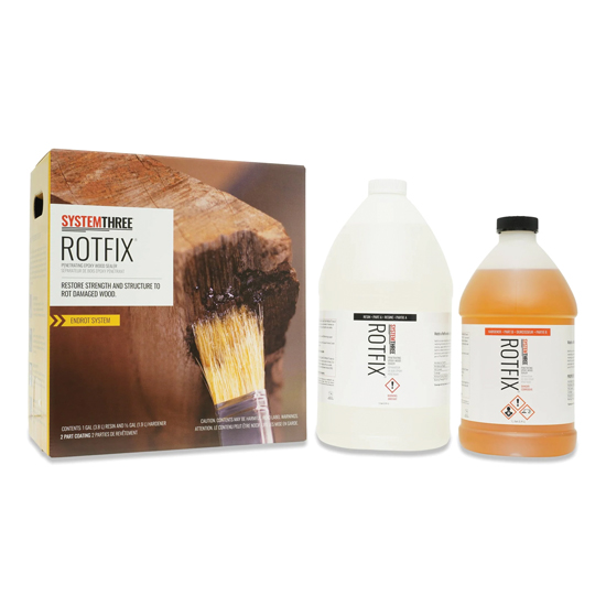 SYSTEM THREE ROT FIX 1.5 GALLON KIT