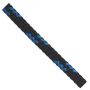 YALE ROPE VIZZION VECTRAN 5/16" BLACK W/BLUE TRACER (BY FOOT)
