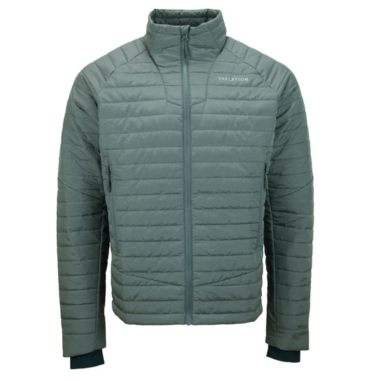 VALLATION INSULATED SEARSPORT PUFFY JACKET CHARCOAL GRAY