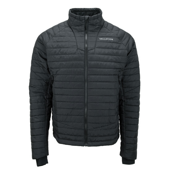 VALLATION INSULATED SEARSPORT PUFFY JACKET BLACK SMALL