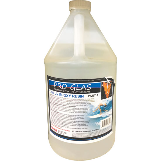 FIBERLAY PRO GLAS 1300 EPOXY RESIN UV ENHANCED GALLON