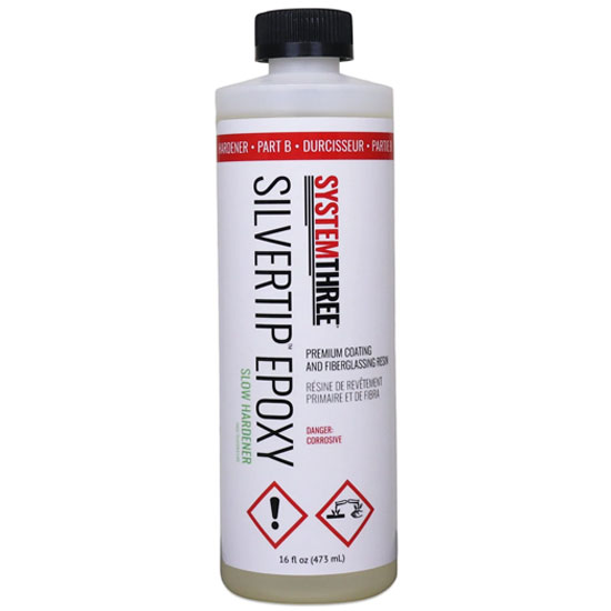 SYSTEM THREE EPOXY HARDENER SLOW SILVERTIP PINT