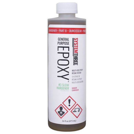 SYSTEM THREE EPOXY HARDENER SLOW MULTI-PURPOSE PINT
