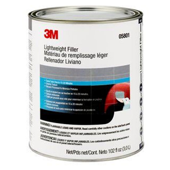 3M LIGHT WEIGHT FILLER GALLON WITH CREAM HARDENER