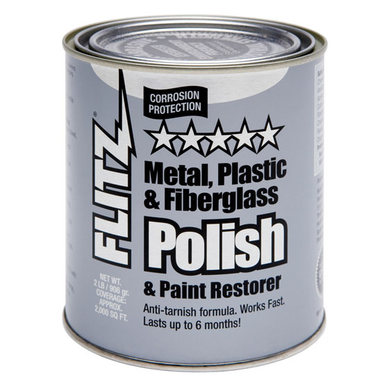 FLITZ POLISH PASTE 2# CAN FOR METAL & FIBERGLASS