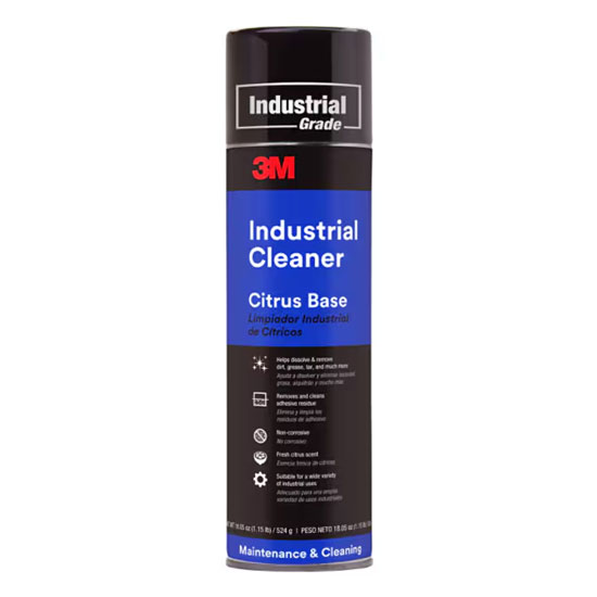 3M INDUSTRIAL CLEANER DEGREASER CITRUS BASE SPRAY 24 OZ CAN