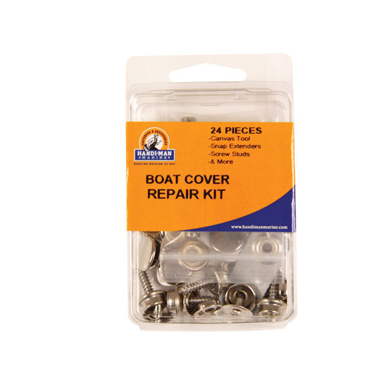 BOAT COVER REPAIR KIT 24 PIECES