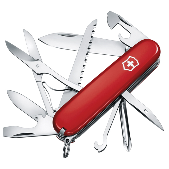 VICTORINOX RED FIELDMASTER 15-IN-1 POCKET KNIFE