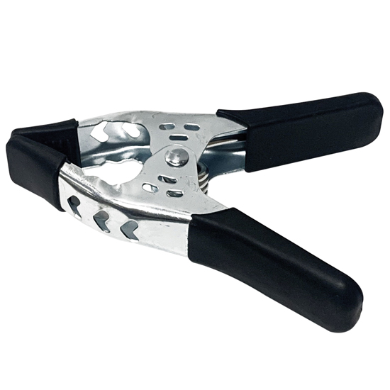 SONA ENTERPRISES 6" HEAVY DUTY ZINC PLATED BLACK METAL CLAMP