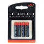 STEADFAST ALKALINE AAA BATTERIES (4 PACK)