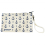 ROGUE LIFE ANCHOR ZIPPER POUCH WRISTLET