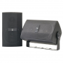 POLY-PLANAR GRAY 3" COMPONENT BOX SPEAKERS PAIR