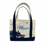 ROGUE LIFE MAINE LIGHTHOUSE LARGE CANVAS TOTE BAG