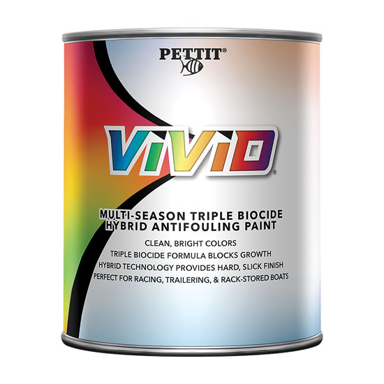PETTIT PAINT VIVID ANTIFOULING YELLOW QUART