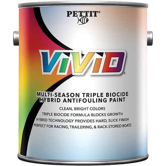 PETTIT PAINT VIVID ANTIFOULING RED GALLON