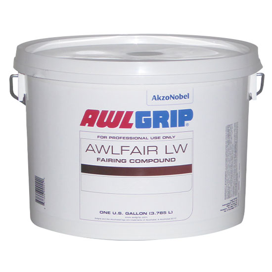 AWLGRIP&REG AWLFAIR LW FAIRING COMPOUND W/ FAST CONVERTER GALLON