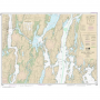 CHART WATER RESISTANT BOOTHBAY HARBOR TO BATH