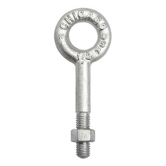 CHICAGO HARDWARE REGULAR DROP FORGED GALVANIZED 3/4" X 12" EYEBOLT
