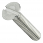 MACHINE SCREW STAINLESS STEEL FLAT HEAD SLOTTED .38" X .75" (BY EACH)