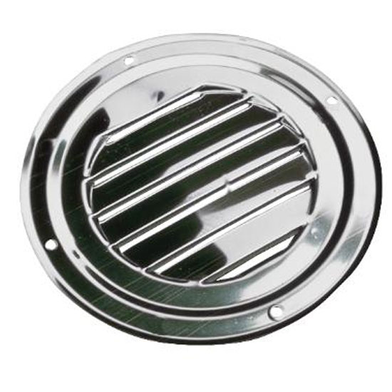 SEA DOG VENT LOUVERED ROUND STAINLESS STEEL 5"