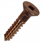 WOOD SCREW BRZ FH 14X2.25 SQ DRIVE #3 BIT (BY/EA)