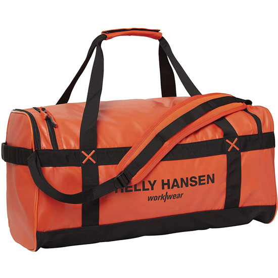 HELLY HANSEN DUFFEL BAG WATER RESISTANT 100% POLYVINYL 50 LITER