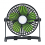 LITEZALL RECHARGEABLE FAN WITH LIGHT 4 BRIGHTNESS LEVELS 3 FAN SPEEDS