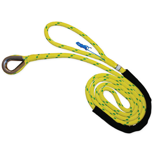 YALE ROPE MOORING PENDANT MAXIMOOR II POLYESTER S/S THIMBLE 3/4" X 12'
